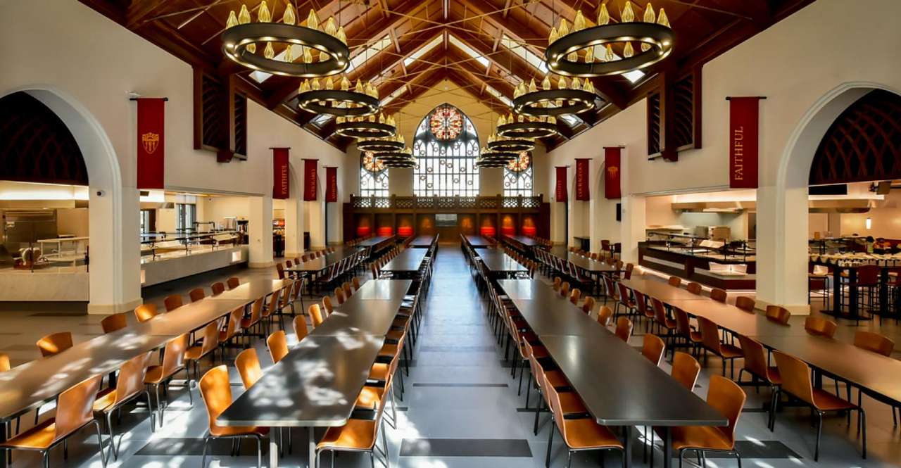 Dining Hall puzzle online from photo