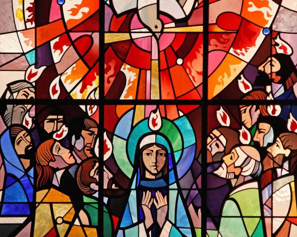 Pentecost puzzle online from photo