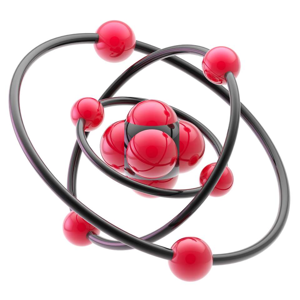 A estrutura do átomo puzzle online