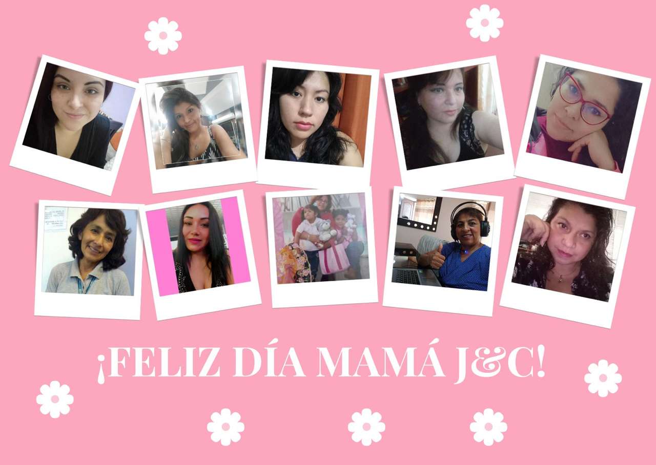 FELIZ DÍA MAMÁ puzzle online a partir de foto