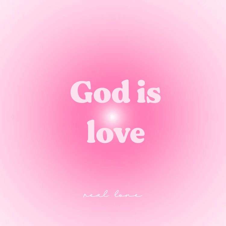 Dumnezeu este iubire puzzle online din fotografie