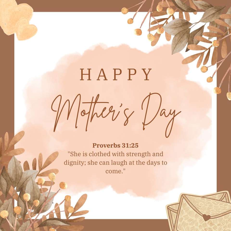 Happy Mother's Day online puzzle