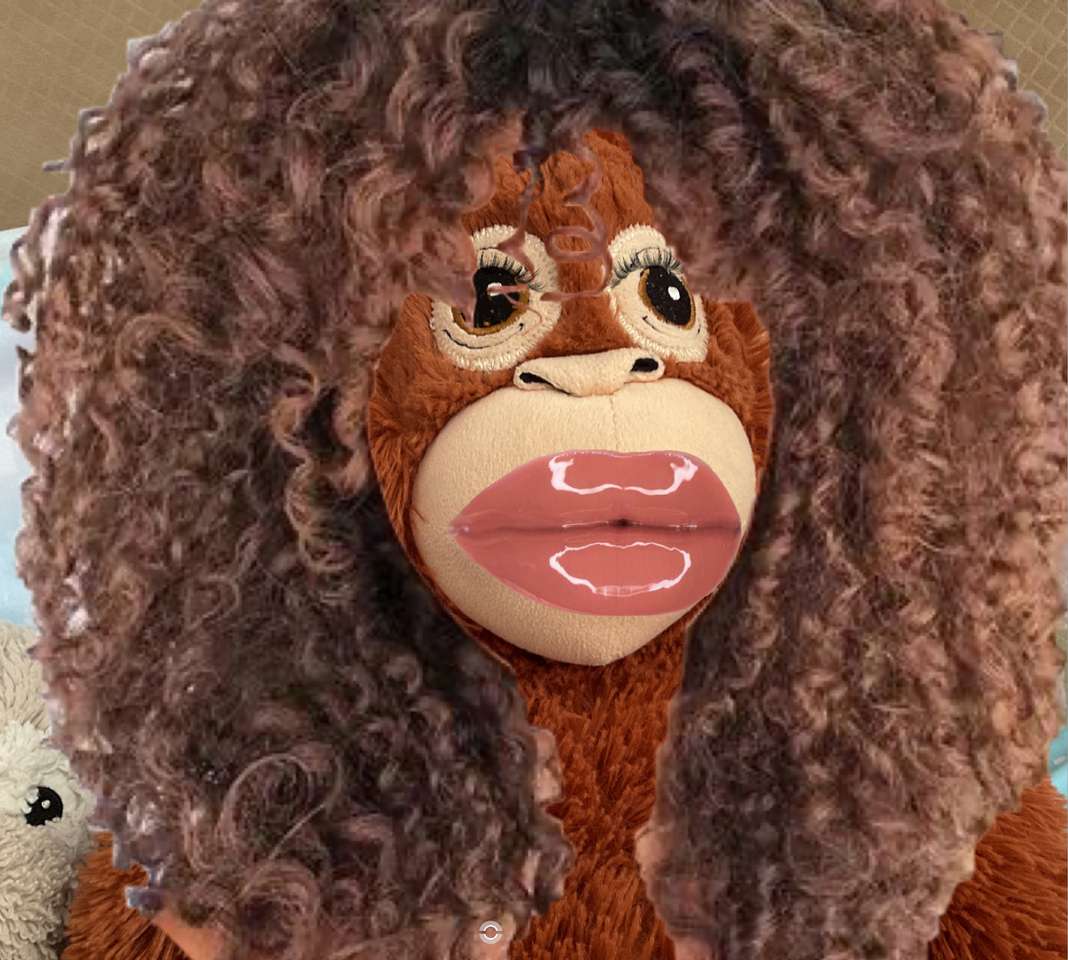 Yassified Djungleskog Ikea Orang-Utan Online-Puzzle vom Foto