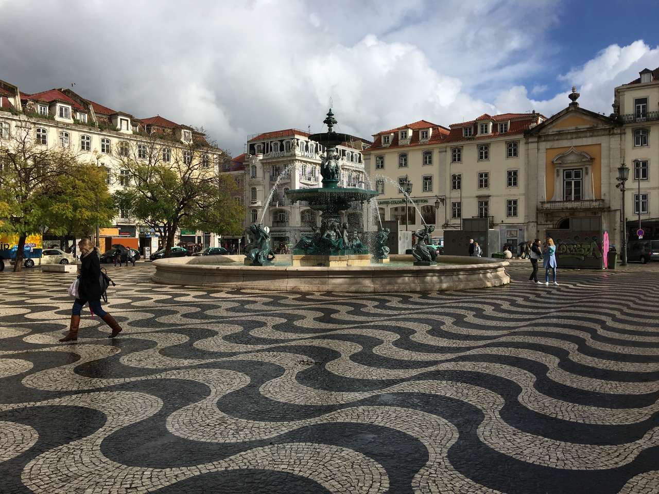 Plaza de la fuente rompecabezas en línea