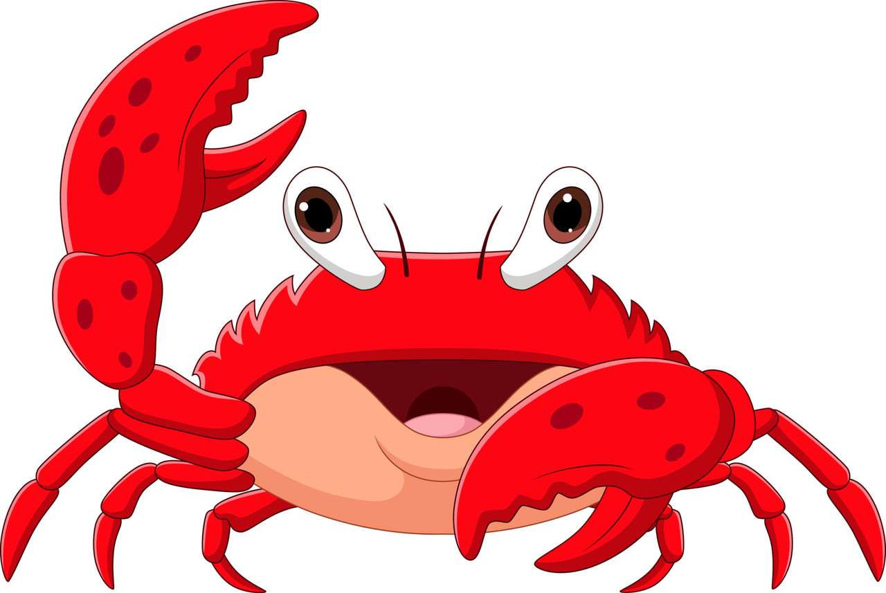Casse-tête de crabe puzzle en ligne à partir d'une photo