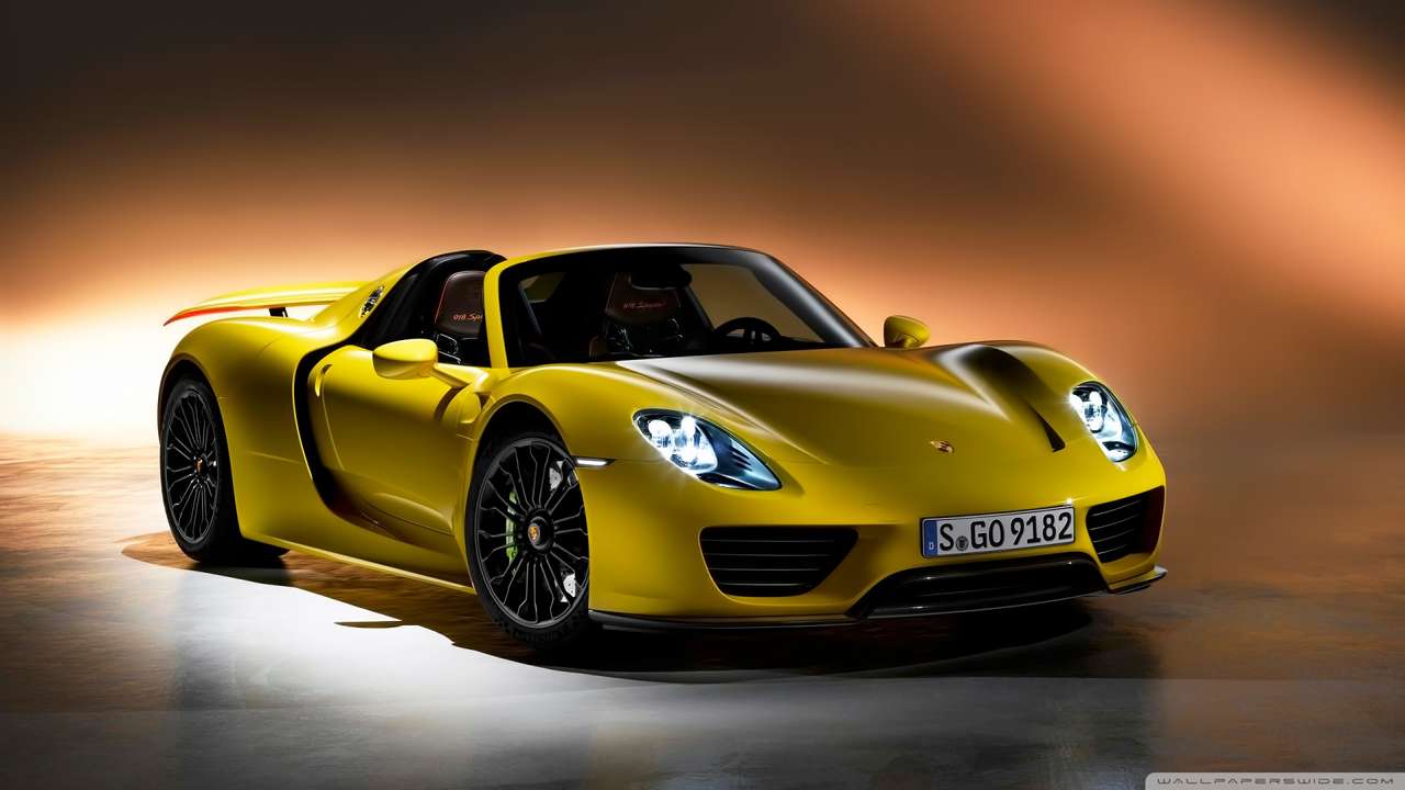 Porsche 918 Spyder online puzzel