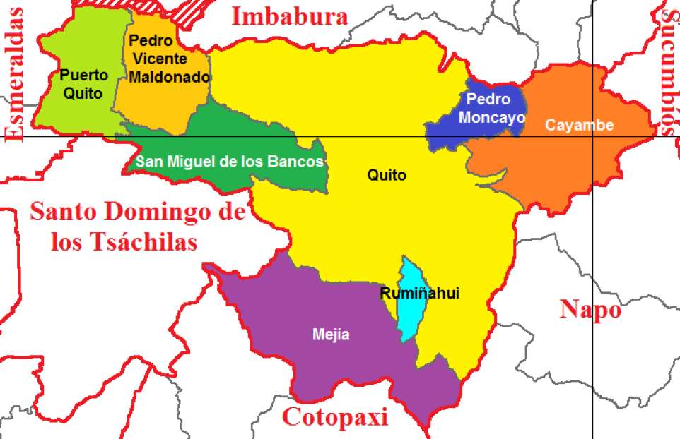 Provincia de Pichincha rompecabezas en línea