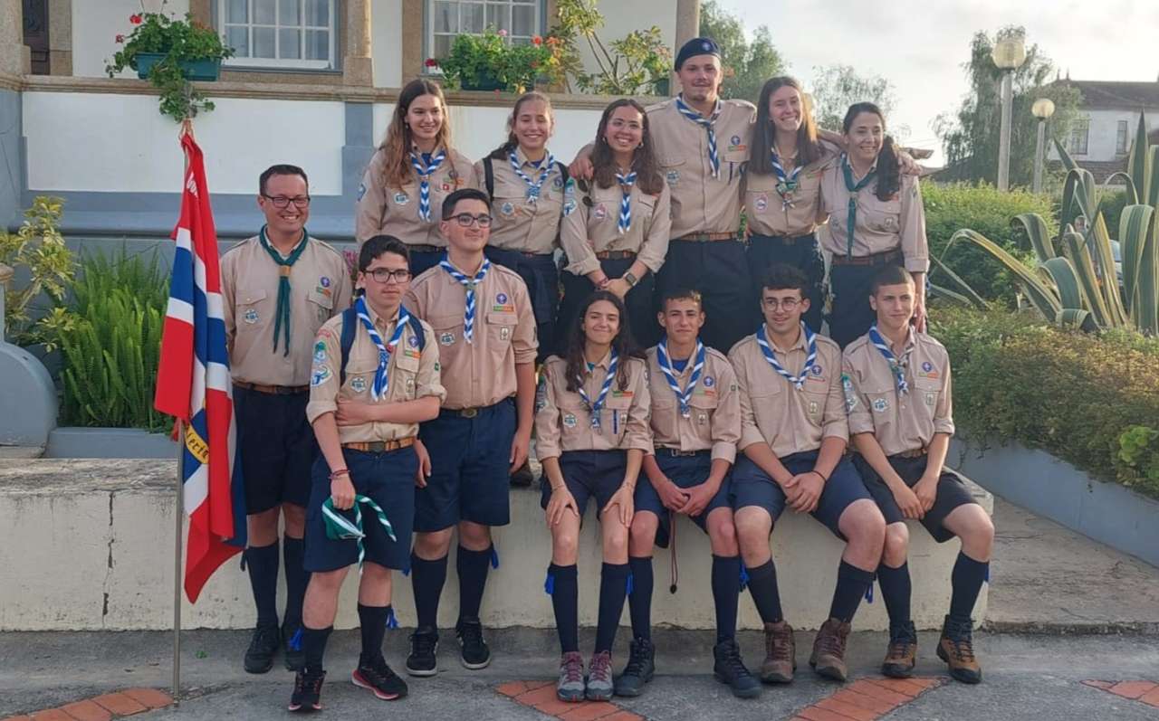 Scoutverksamhet pussel online från foto