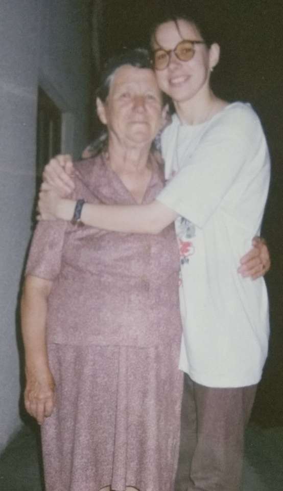Älskar min mormor pussel online från foto