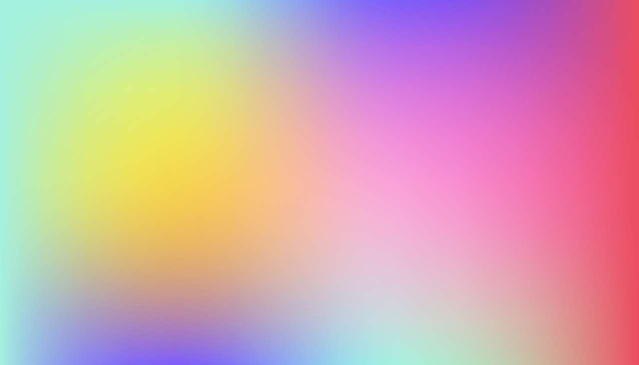 pastel rainbow gradient puzzle online from photo