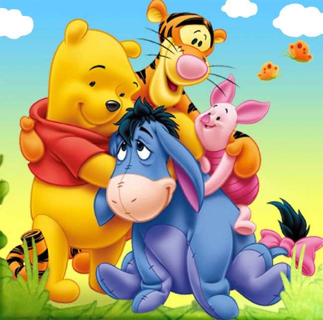 Rätsel - Winnie the Pooh Online-Puzzle