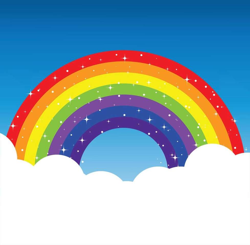 arco-íris puzzle online a partir de fotografia