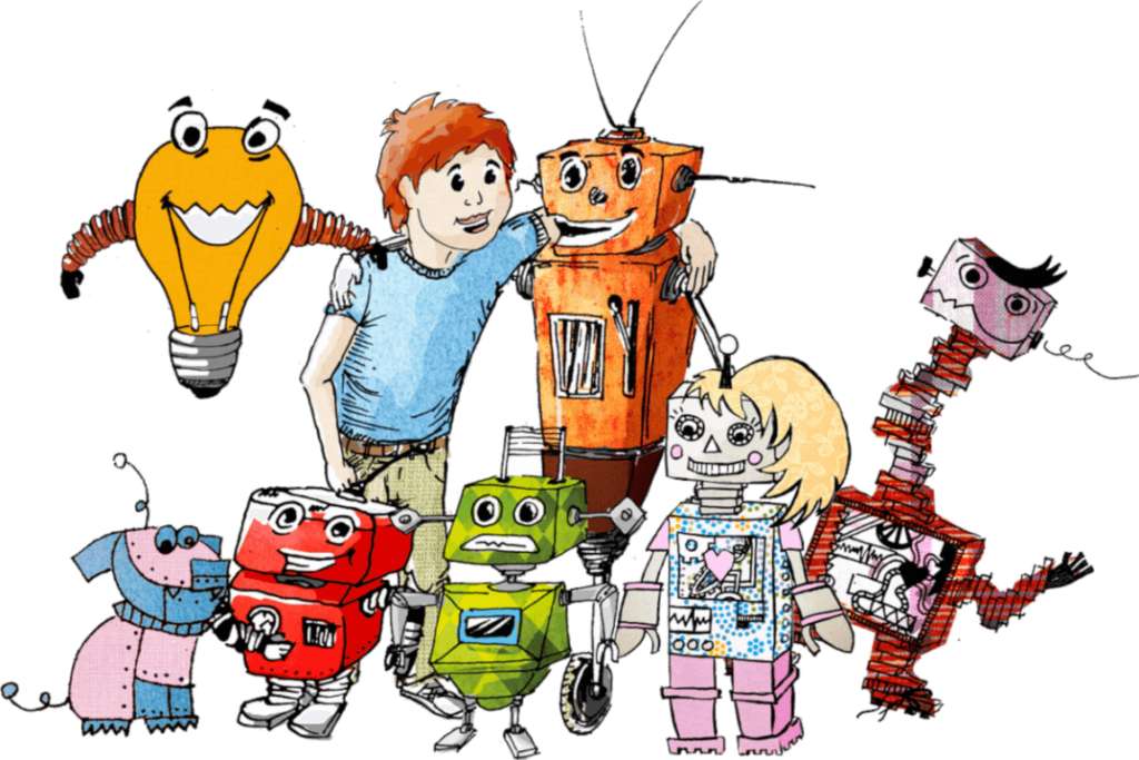 Espagnol, Robots et Teclado puzzle en ligne