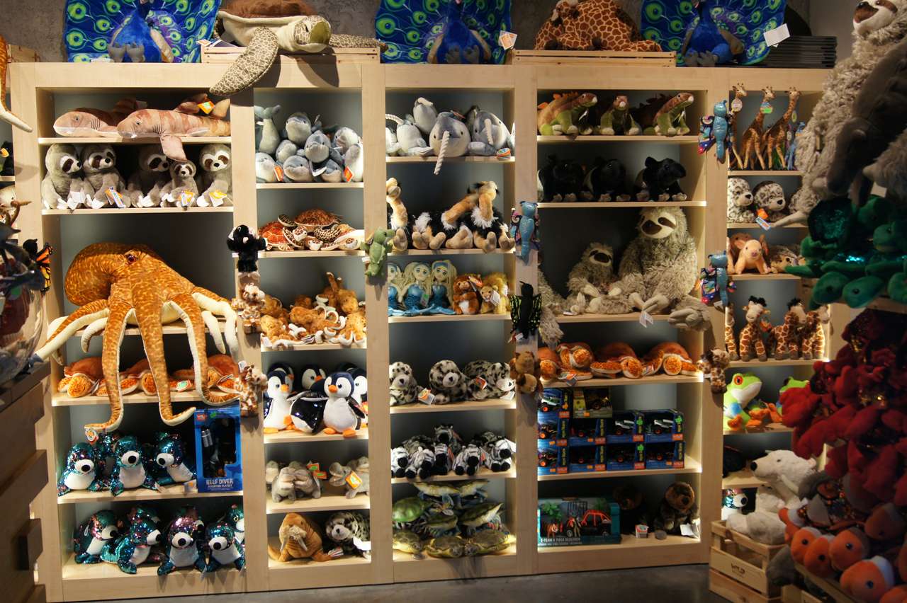 stuffed animals puzzle online from photo