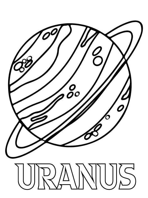 URANUS PLANET pussel online från foto