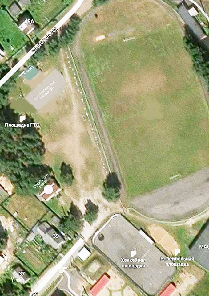 Mapa do Estádio puzzle online a partir de fotografia