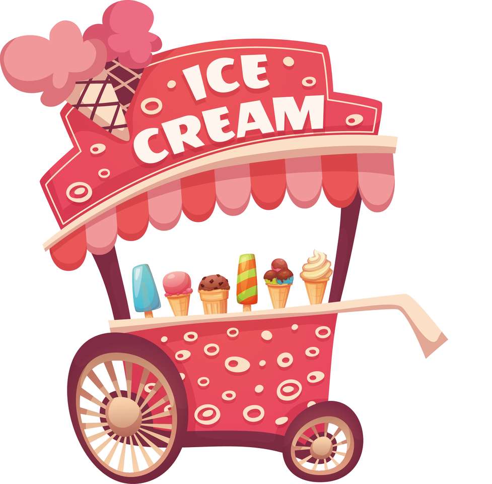 мороженое онлайн-пазл
