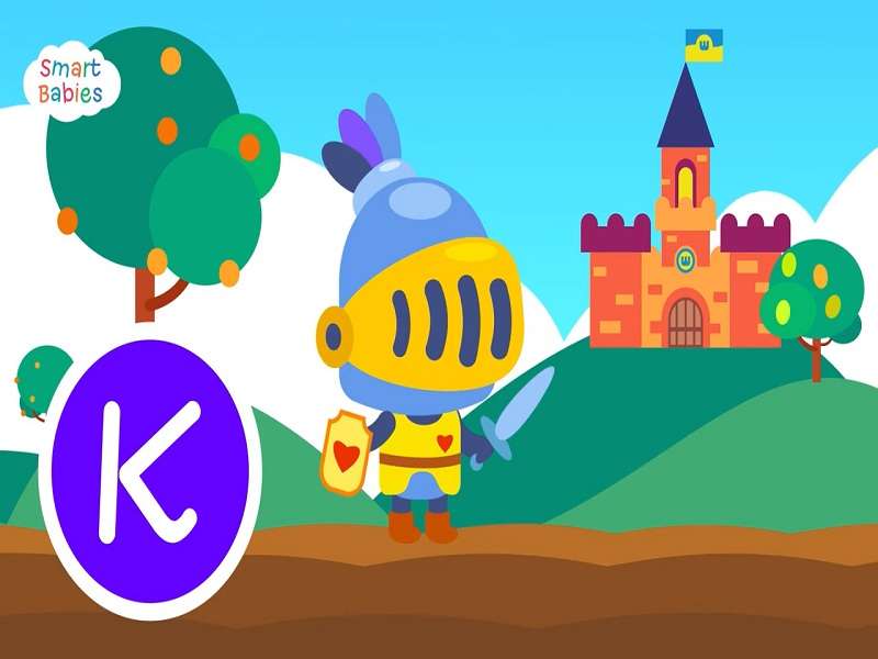 k is for knight puzzle online from photo