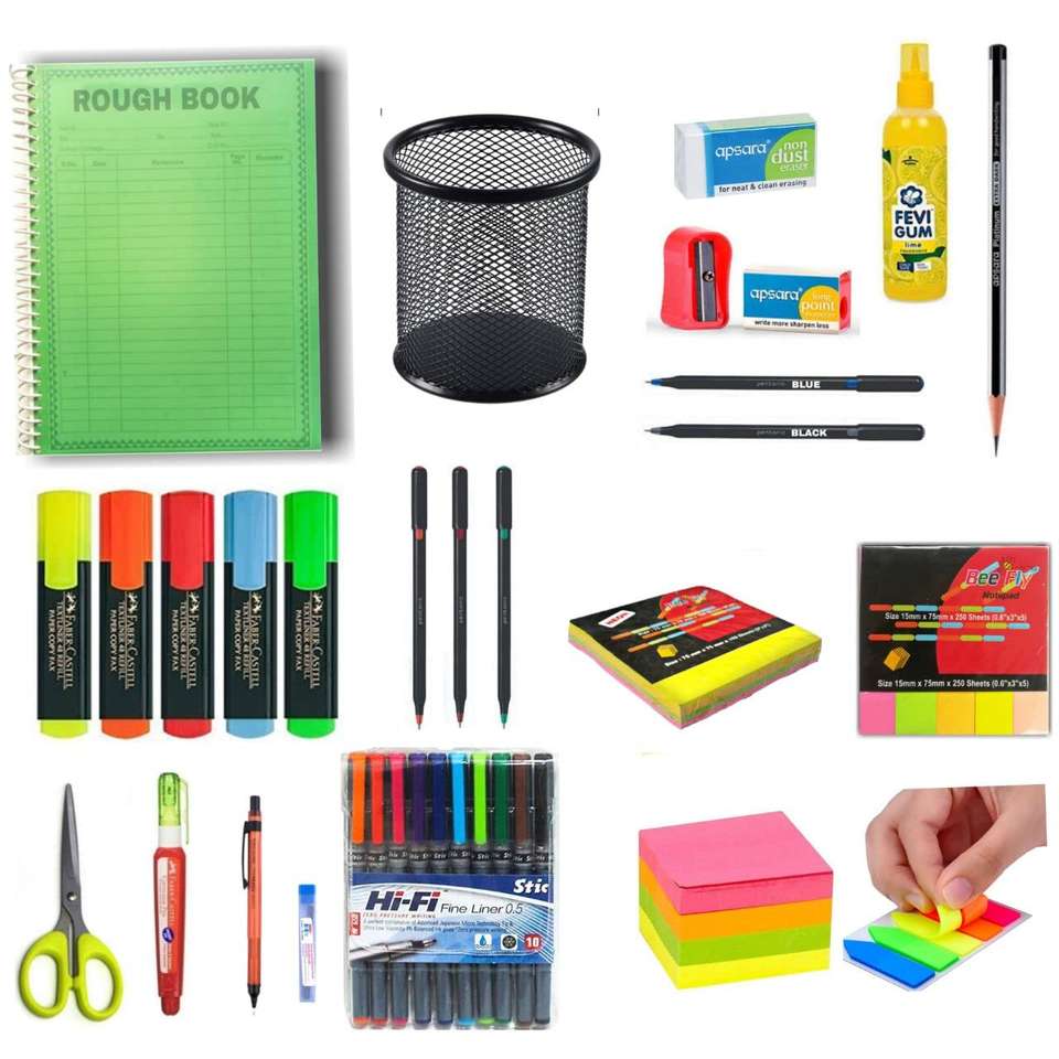 Stationery Puzzle puzzle online from photo