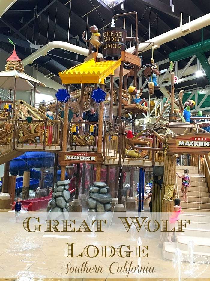 Вътрешен воден парк Great Wolf Lodge онлайн пъзел от снимка