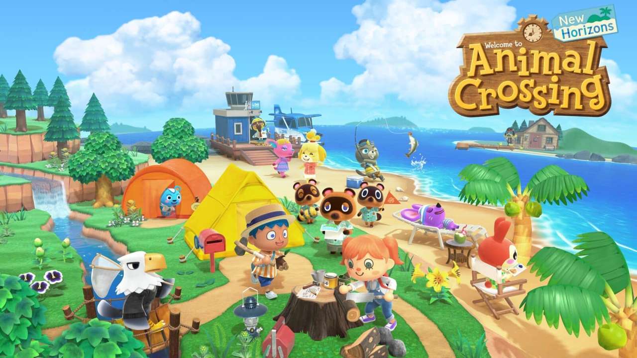 Animal Crossing online puzzle