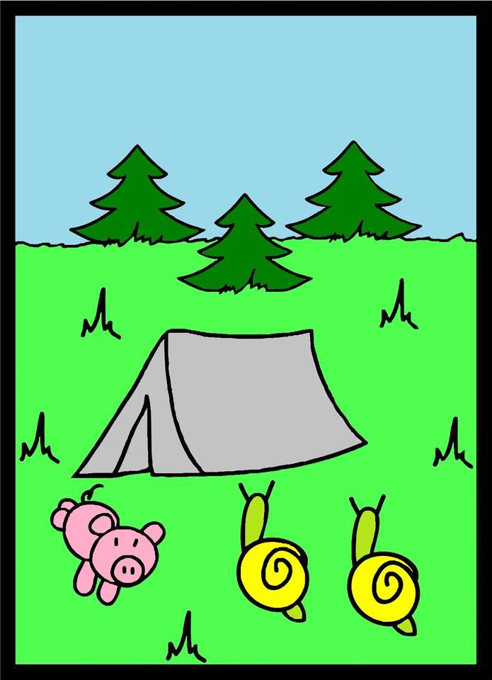 Piglet and Two Snails online puzzle