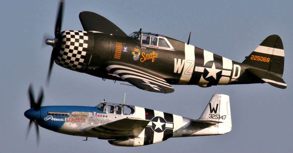 Letadla WW2 online puzzle