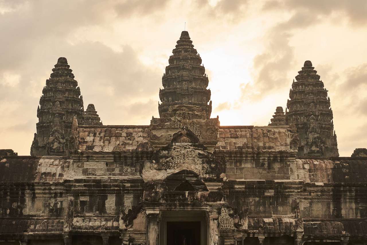 Angkor Wat Online-Puzzle