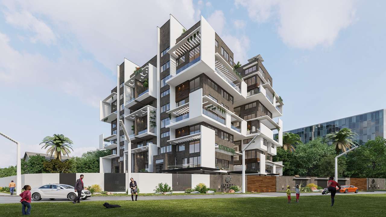 Desarrollo residencial Skyvilla puzzle online a partir de foto
