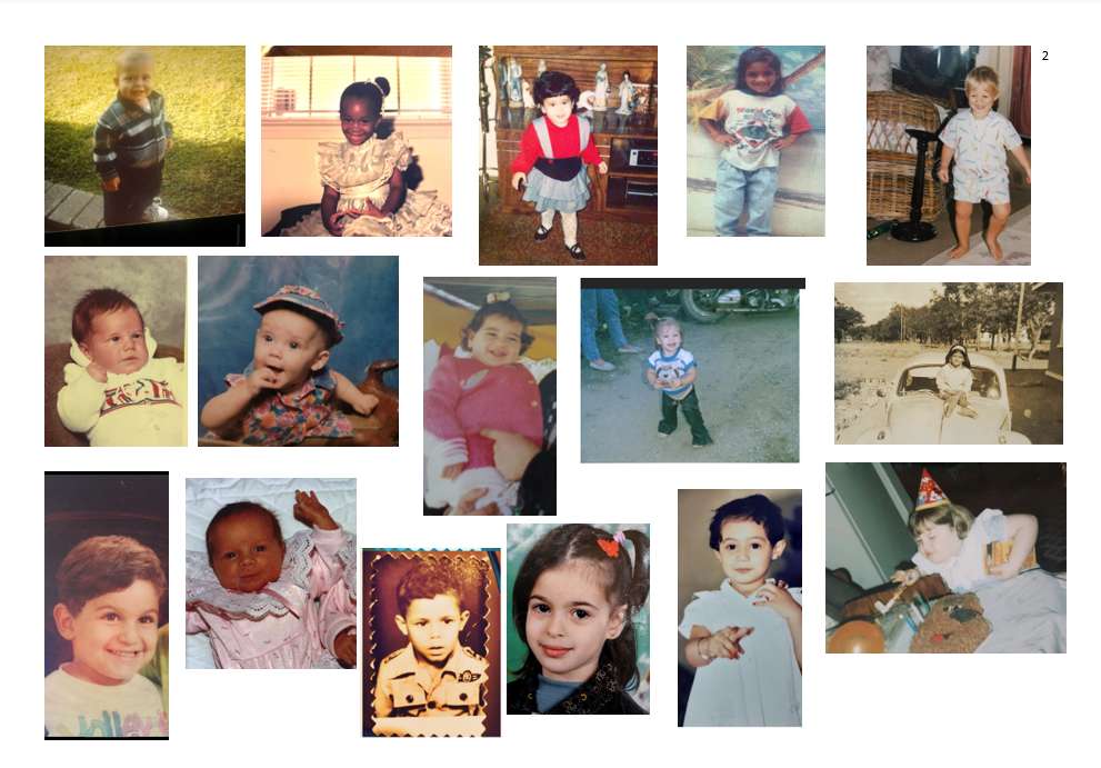ACA Staff Baby Collage online παζλ