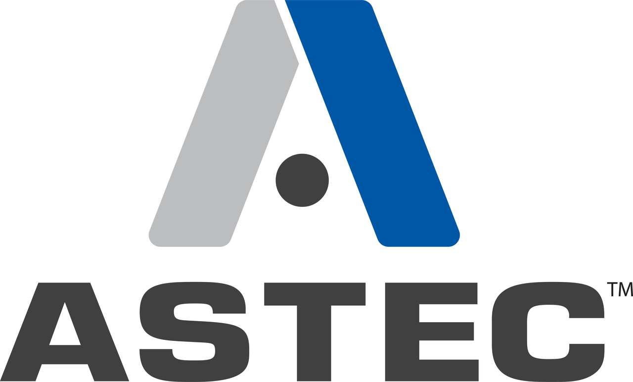 Logo ASTEC puzzle online din fotografie