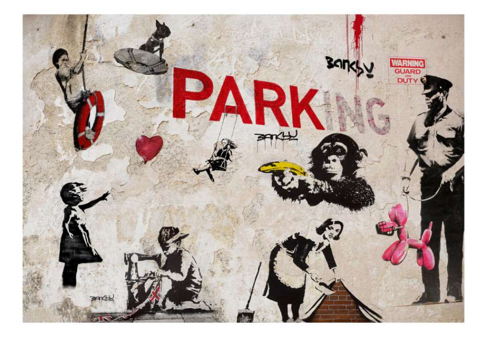 Banksy-Rätsel Online-Puzzle
