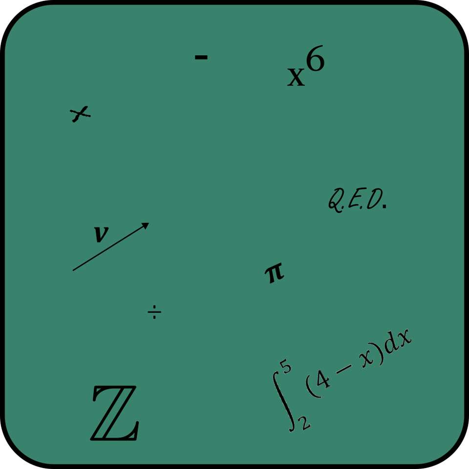 Mathe-Puzzle Online-Puzzle vom Foto