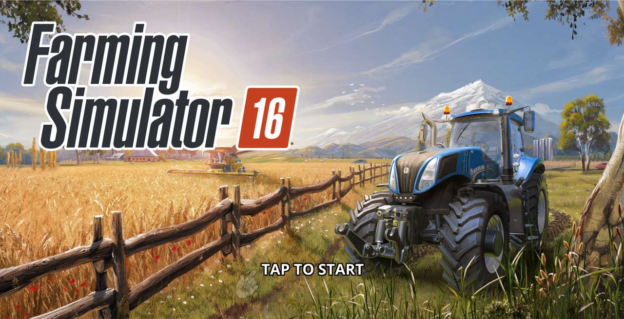 Farming Simuator 16 puzzle online from photo