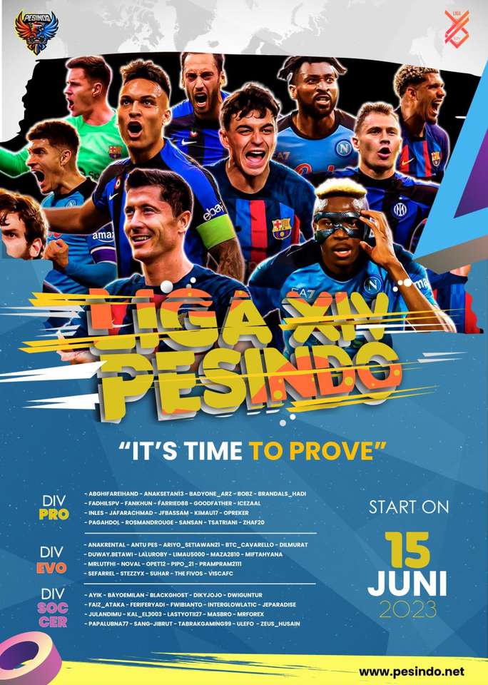 Liga14Poster puzzle online from photo