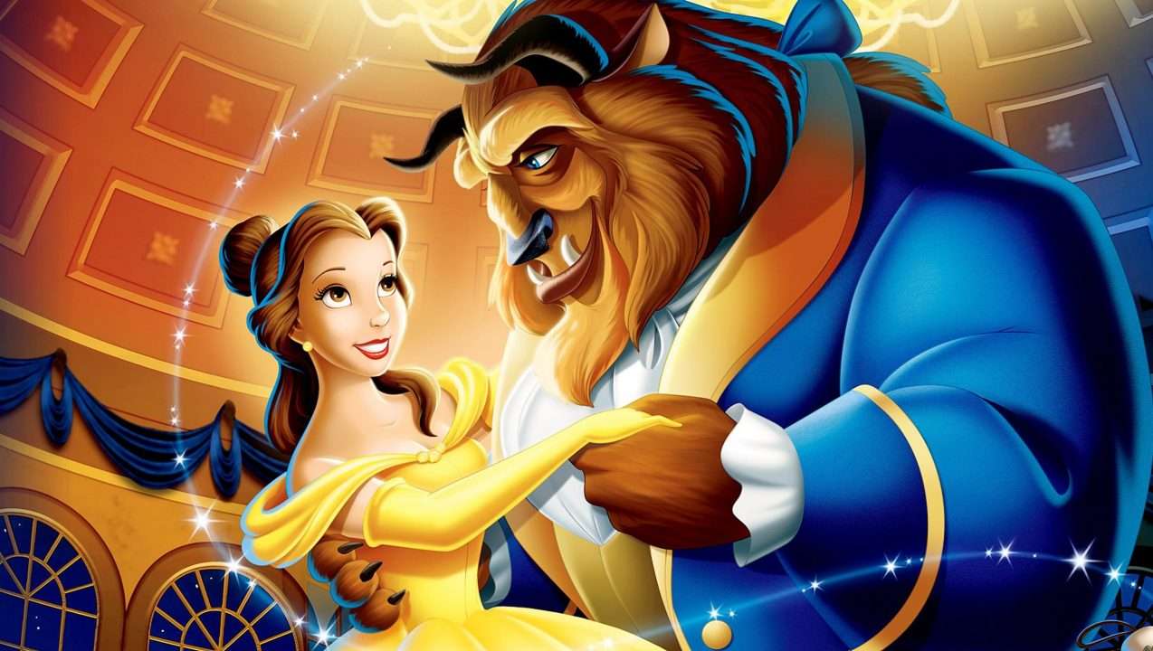 beauty and the beast puzzle online from photo
