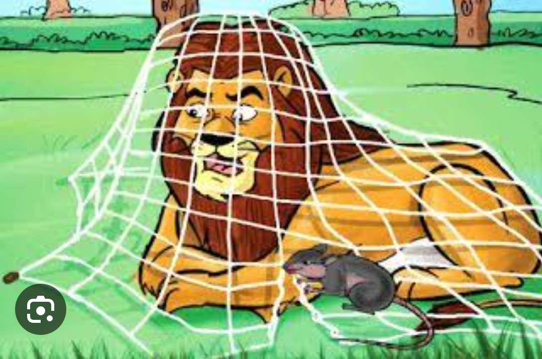 Lejonet och råttan Pussel online