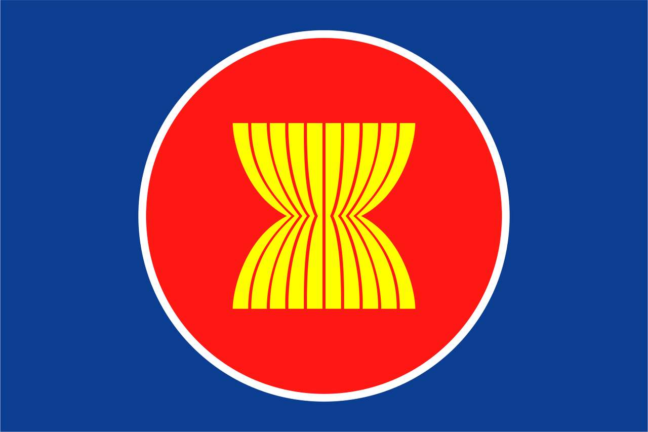 Logotipo de la ASEAN rompecabezas en línea