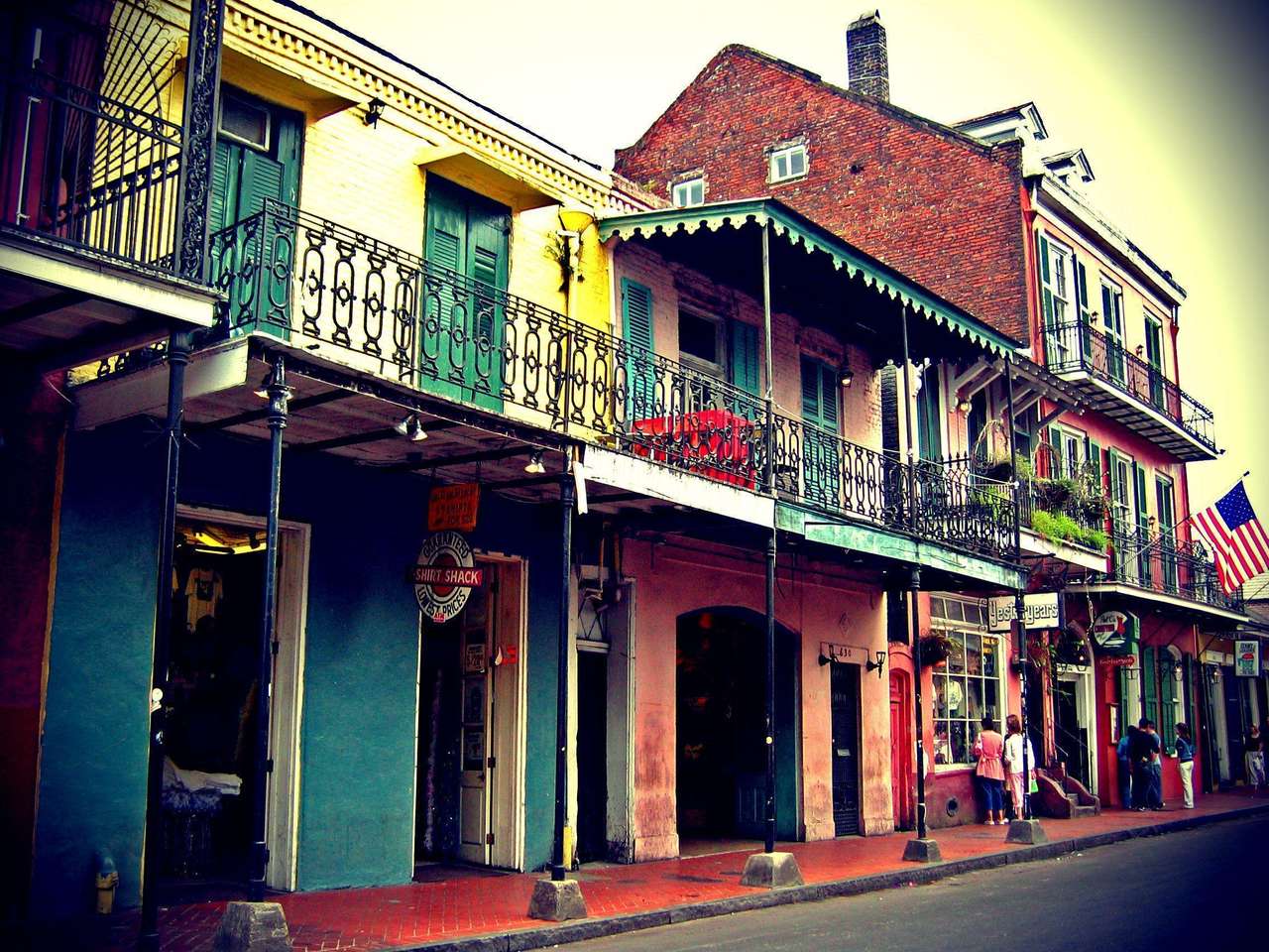 New Orleans Reihen Online-Puzzle vom Foto