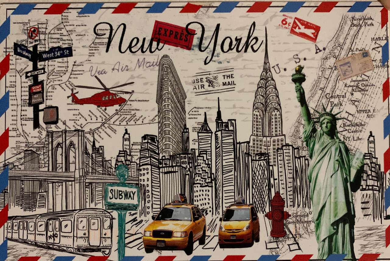 New York, New York puzzle online from photo