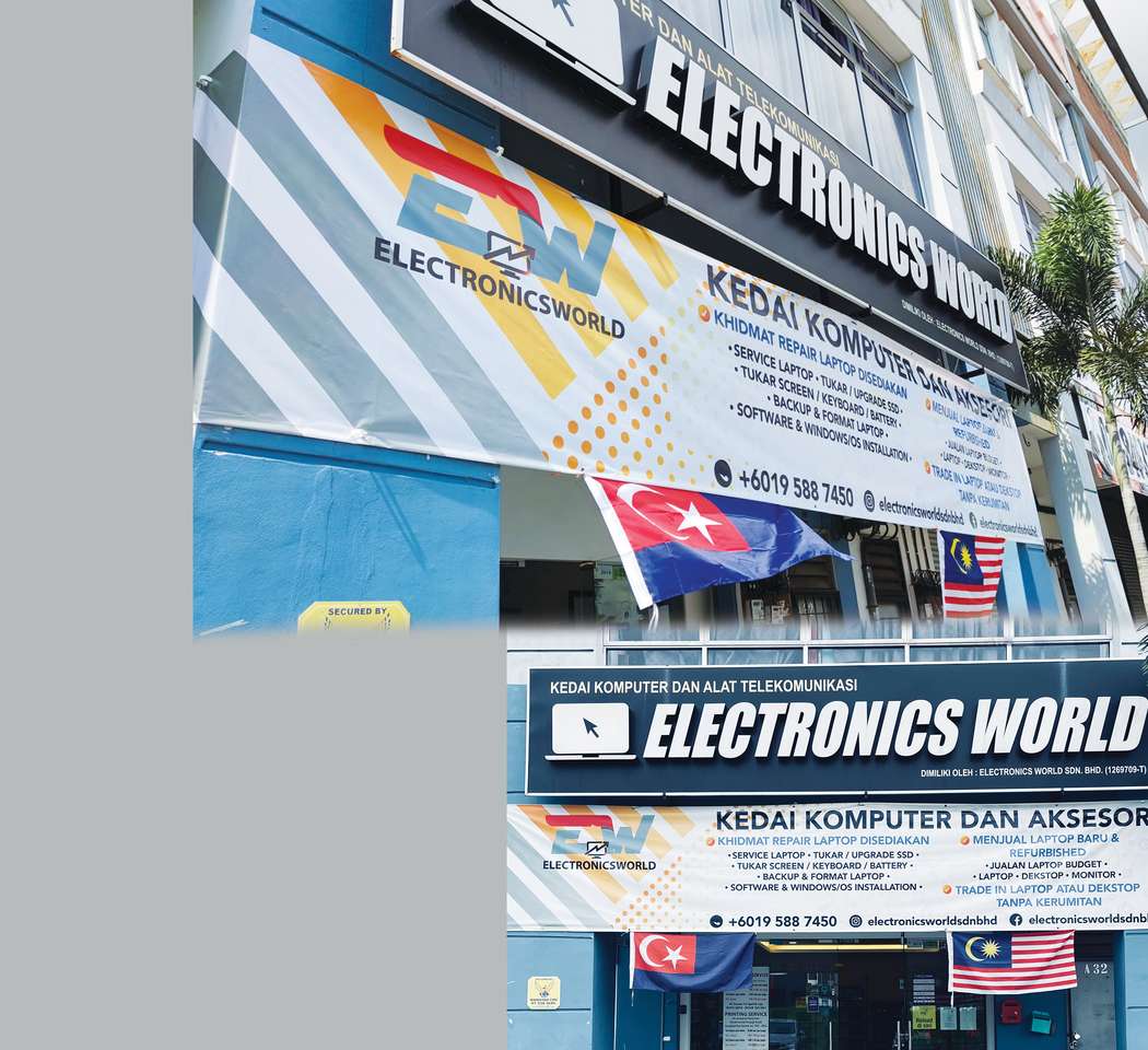 ElectronicsWorld pussel online från foto
