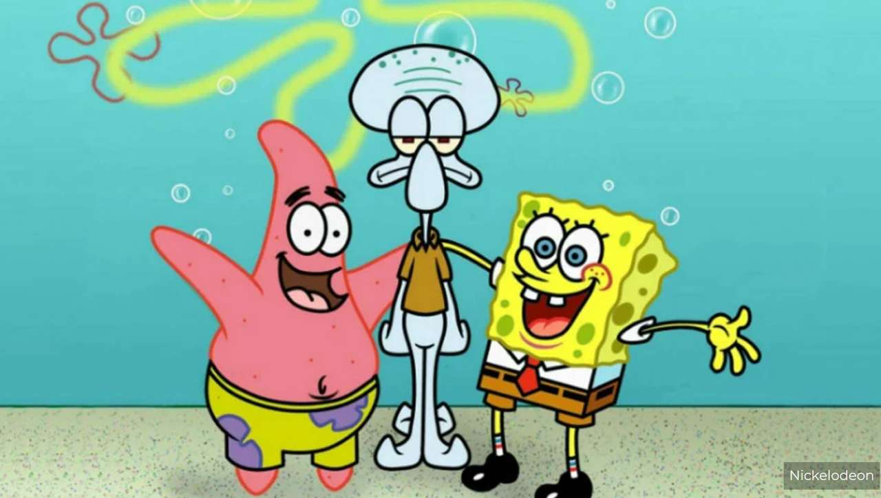 SpongeBob-Patrick-Squiddy puzzle online