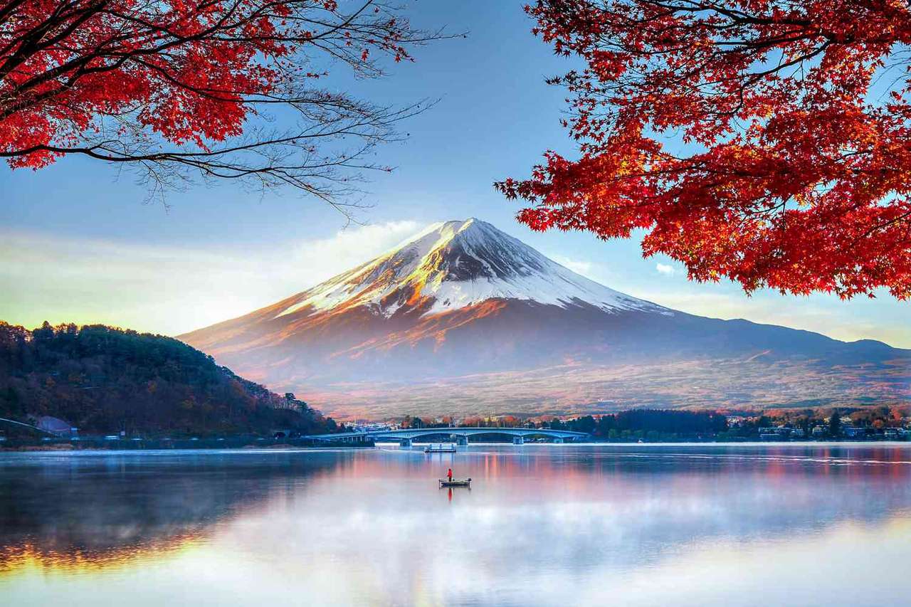 Fuji hegy online puzzle