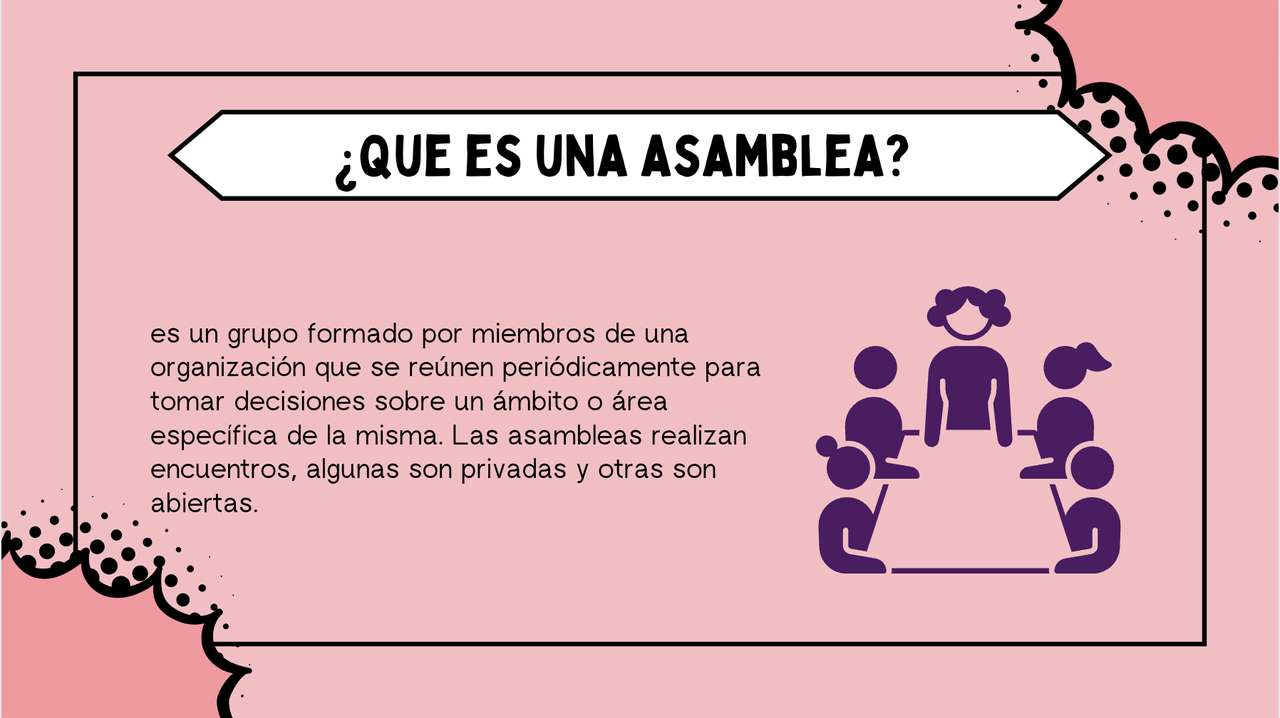 Que es una asamblea rompecabezas en línea