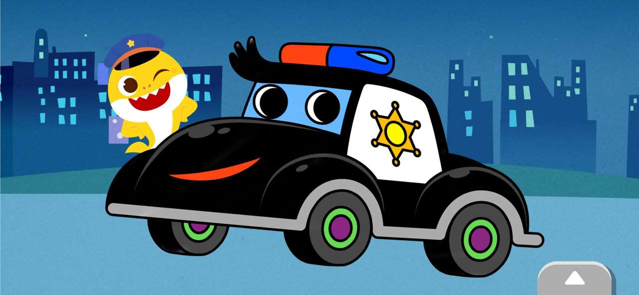 carro de polícia puzzle online