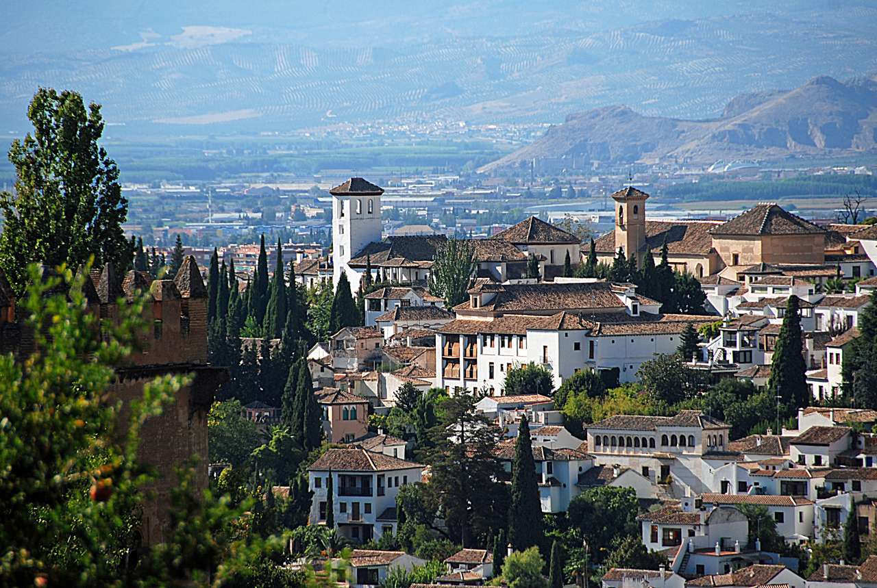 Granada Spanyolország online puzzle