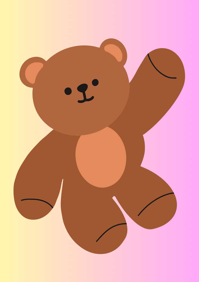 Urso Teddy puzzle online