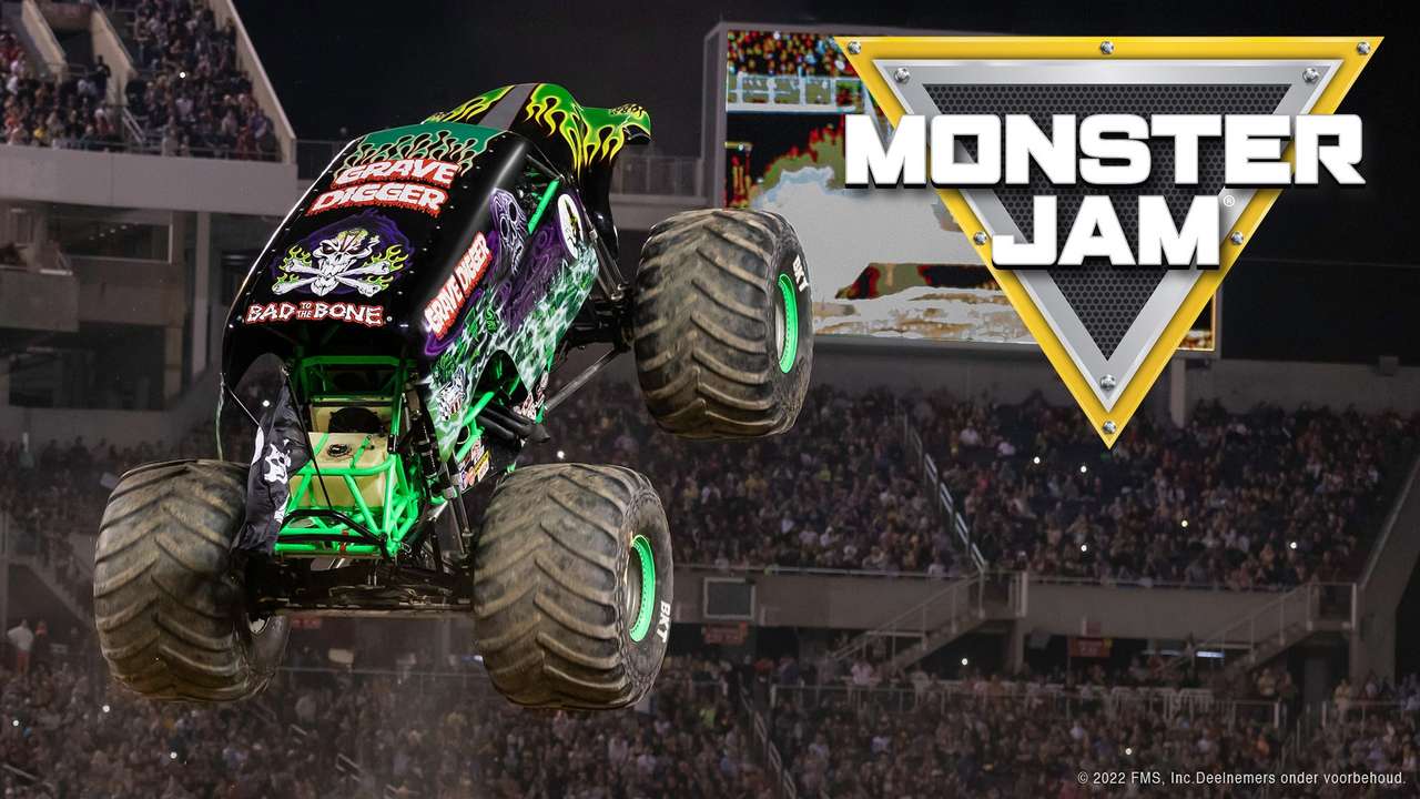 Monster Jam puzzle online from photo