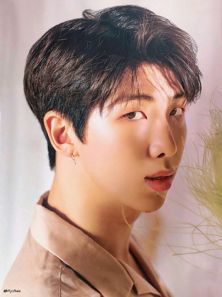 Kim Namjoon puzzle online from photo