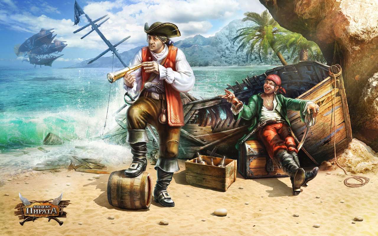 Пирати онлайн пъзел